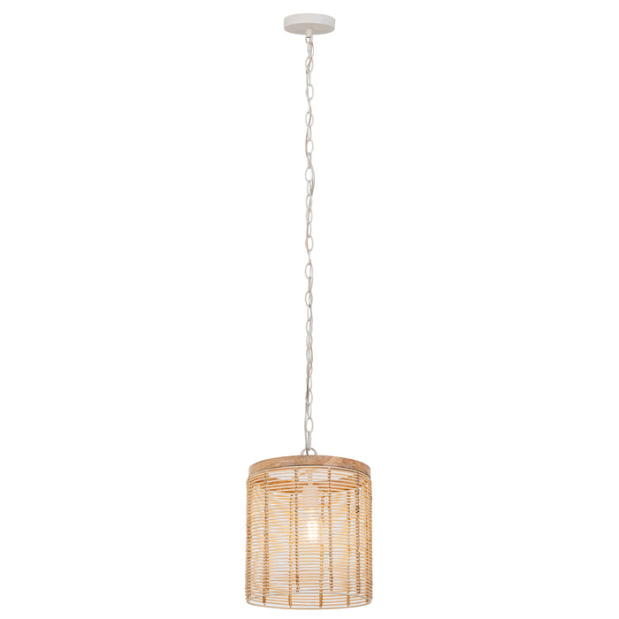 Maxim Vannerie 1-Light Mini Pendant Model: 22441NAEC