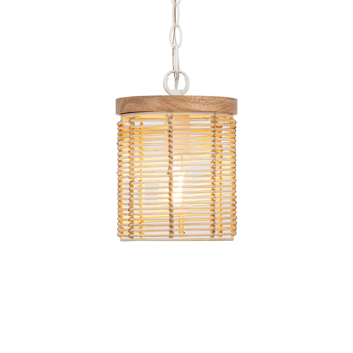 Maxim Vannerie 1-Light Mini Pendant Model: 22441NAEC