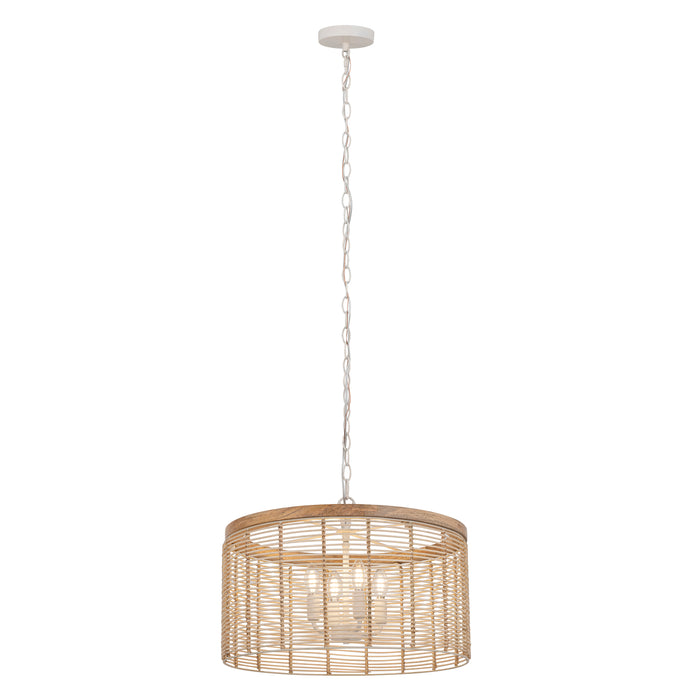 Maxim Vannerie 4-Light Pendant Model: 22445NAEC