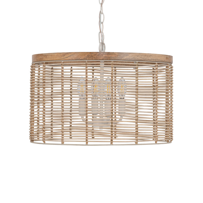 Maxim Vannerie 4-Light Pendant Model: 22445NAEC