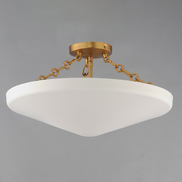 Maxim Artemis 3-Light Flush Mount Model: 22450WTNAB