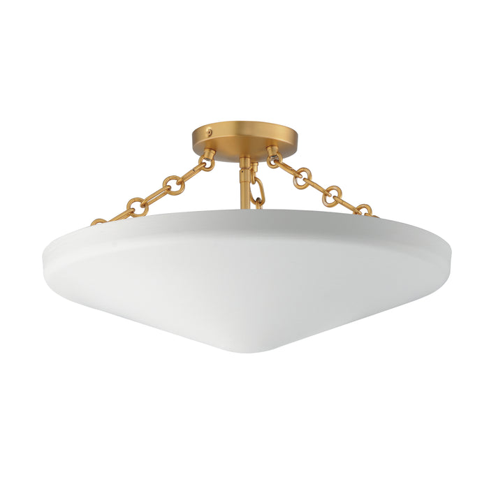 Maxim Artemis 3-Light Flush Mount Model: 22450WTNAB