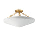 Maxim Artemis 3-Light Flush Mount Model: 22450WTNAB