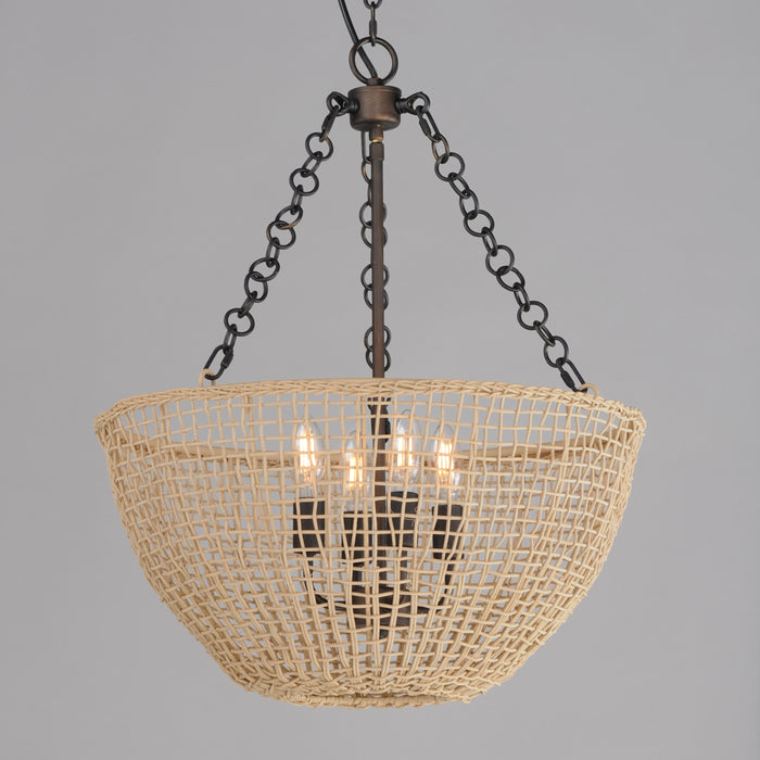 Maxim Cestino 4-Light Pendant Model: 22473NAANB