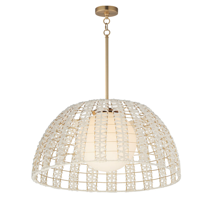 Maxim Macrame 1-Light Pendant Model: 22482SWGLD