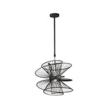 Maxim Zeta Medium LED Pendant Model: 24174BK