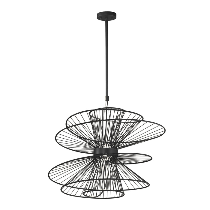 Maxim Zeta Large LED Pendant Model: 24176BK