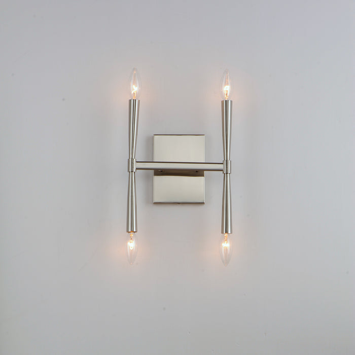 Maxim Rome 4-Light Wall Sconce Model: 24622SN