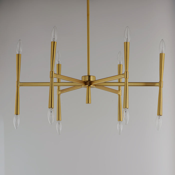 Maxim Rome 12-Light Chandelier Model: 24626SBR