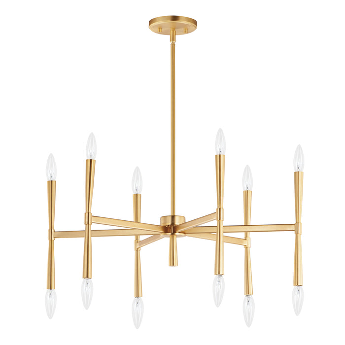 Maxim Rome 12-Light Chandelier Model: 24626SBR