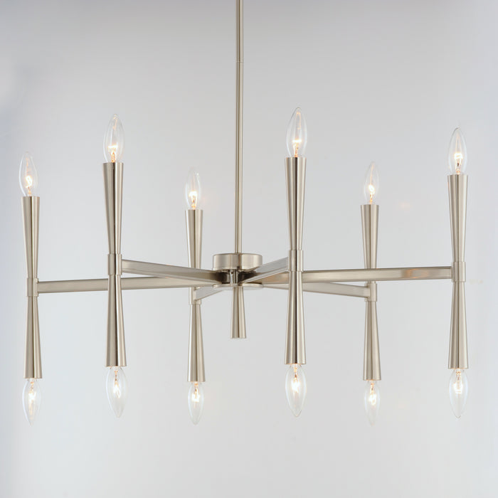 Maxim Rome 12-Light Chandelier Model: 24626SN