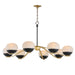 Maxim Lucerne 8-Light Chandelier Model: 24648MRBKNAB