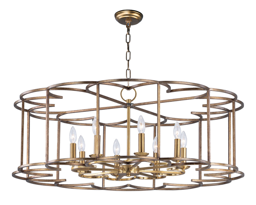 Maxim Helix 8-Light Chandelier Model: 24734BZF