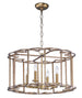 Maxim Helix 4-Light Chandelier Model: 24736BZF