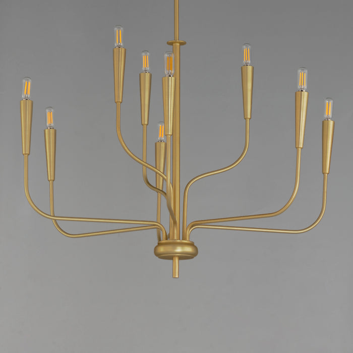 Maxim Vela 9-Light Chandelier Model: 24819SBR