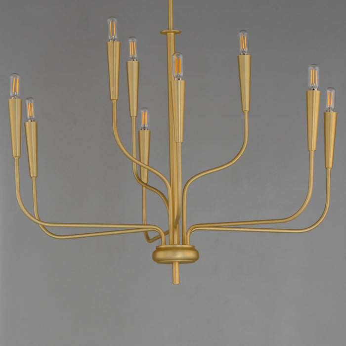 Maxim Vela 9-Light Chandelier Model: 24819SBR