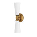 Maxim Krevat 2-Light Wall Sconce Model: 24822SWBKNAB