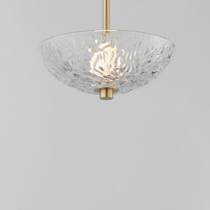 Maxim Metropolis Single LED Pendant Model: 24981TCSBR