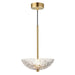 Maxim Metropolis Single LED Pendant Model: 24981TCSBR