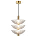 Maxim Metropolis 3-Light LED Pendant Model: 24983TCSBR