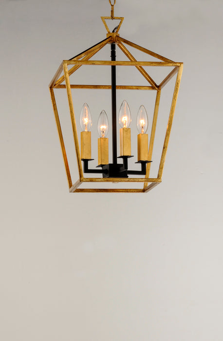 Maxim Abode 4-Light Small Chandelier Model: 25152GLTXB