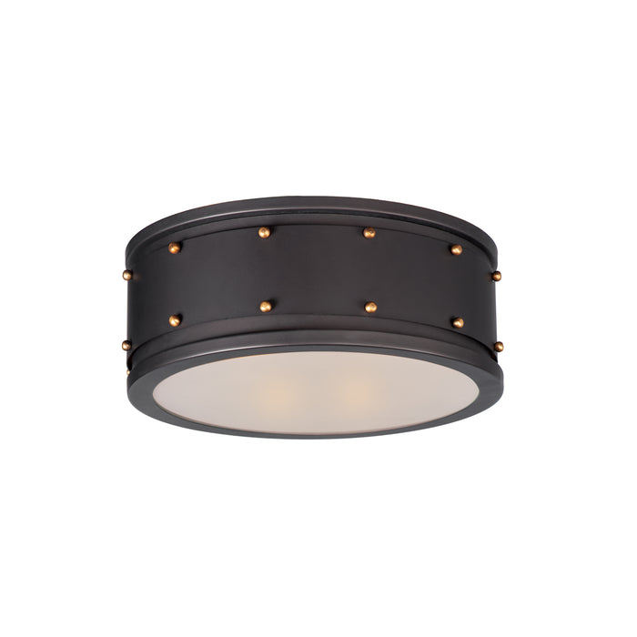 Maxim Trestle 2-Light Flush Mount Model: 25160OIAB