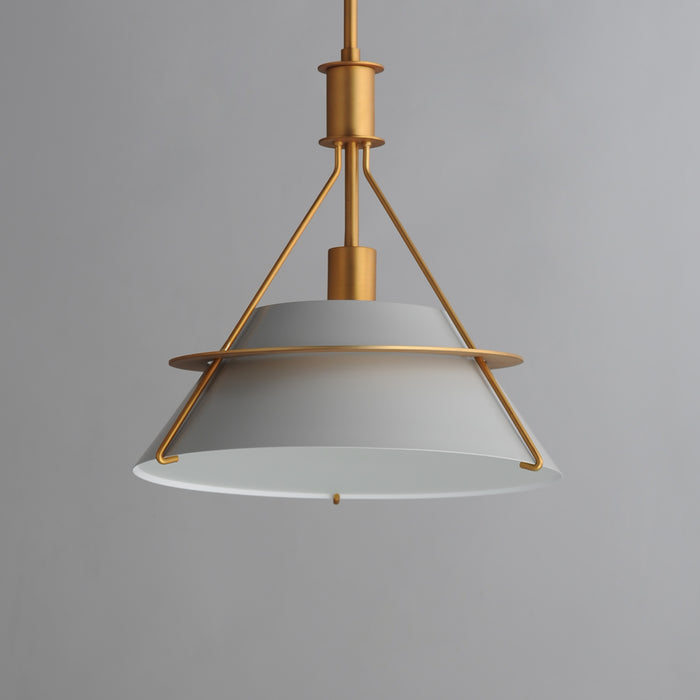 Maxim Lucas 1-Light Pendant Model: 25221LFGNAB