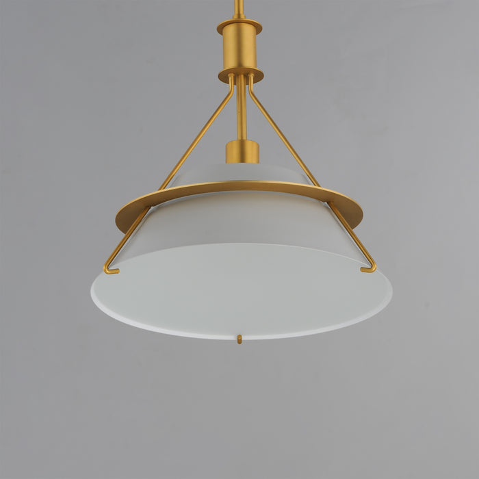 Maxim Lucas 1-Light Pendant Model: 25221LFGNAB