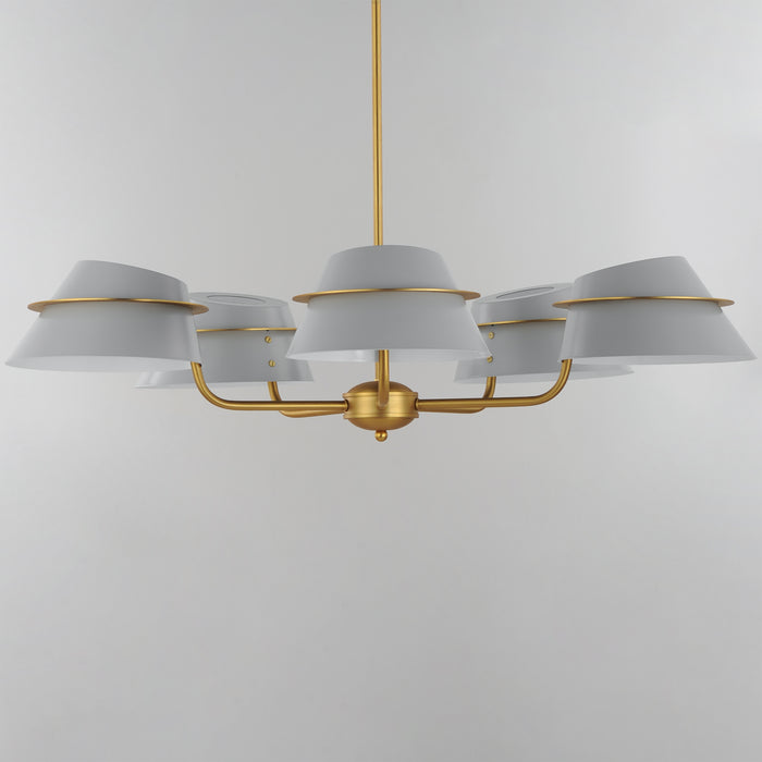 Maxim Lucas 5-Light Chandelier Model: 25225LFGNAB