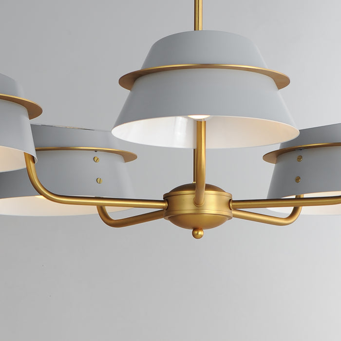 Maxim Lucas 5-Light Chandelier Model: 25225LFGNAB