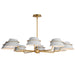 Maxim Lucas 8-Light Chandelier Model: 25228LFGNAB