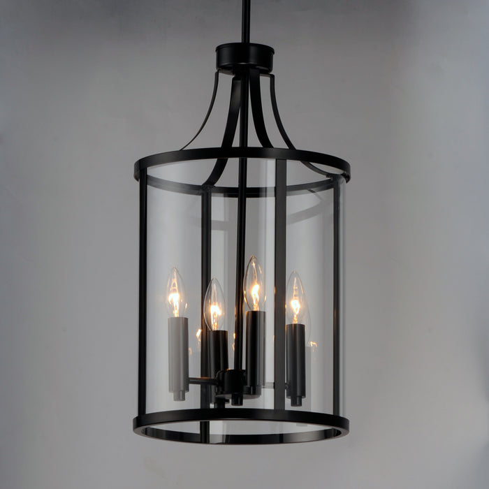 Maxim Sentinel 4-Light Pendant Model: 25253CLBK