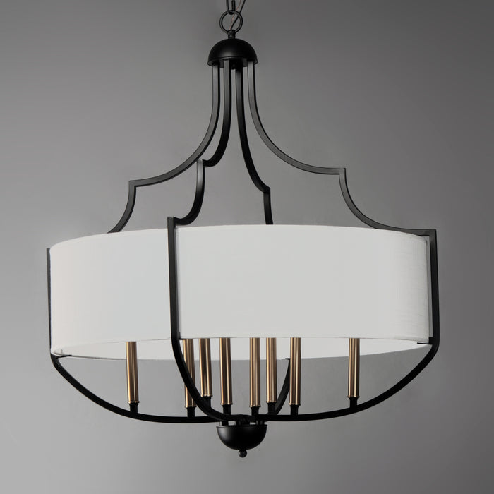 Maxim Savant 8-Light Chandelier Model: 25285WLBZAB