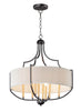 Maxim Savant 8-Light Chandelier Model: 25285WLBZAB