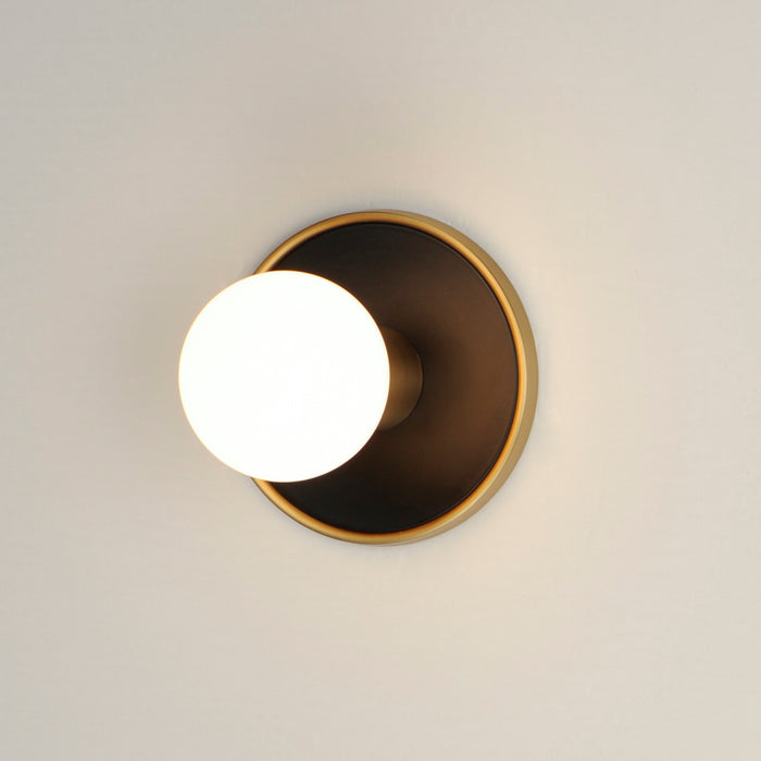 Maxim Hollywood 1-Light Sconce Model: 26091BKNAB