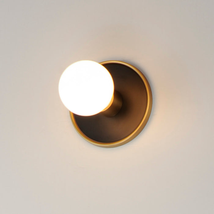 Maxim Hollywood 1-Light Sconce Model: 26091BKNAB