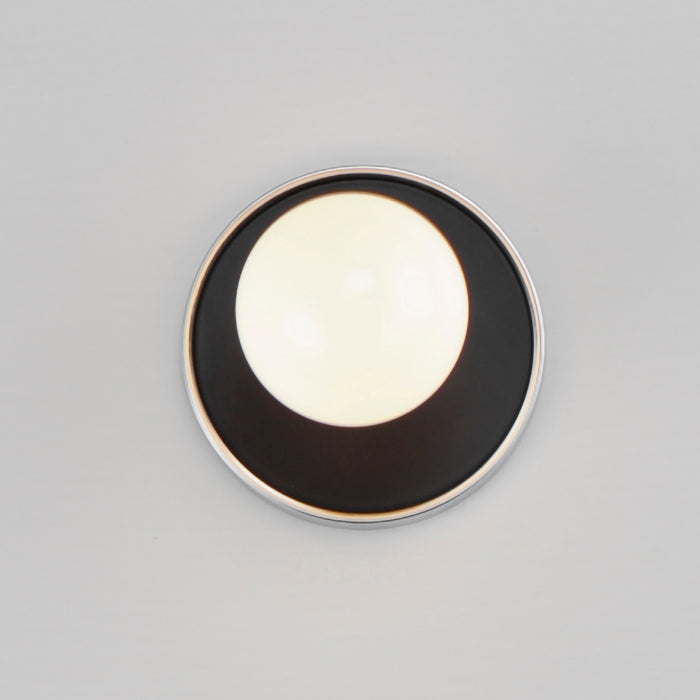 Maxim Hollywood 1-Light Sconce Model: 26091WTBKPC