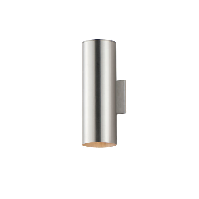 Maxim Outpost 2-Light 15H Outdoor Wall Sconce Model: 26103AL