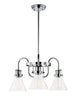 Maxim Seafarer 3-Light Chandelier With Bulbs Model: 26116CDPC/BUL