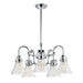 Maxim Seafarer 5-Light Chandelier With Bulbs Model: 26117CDPC/BUL