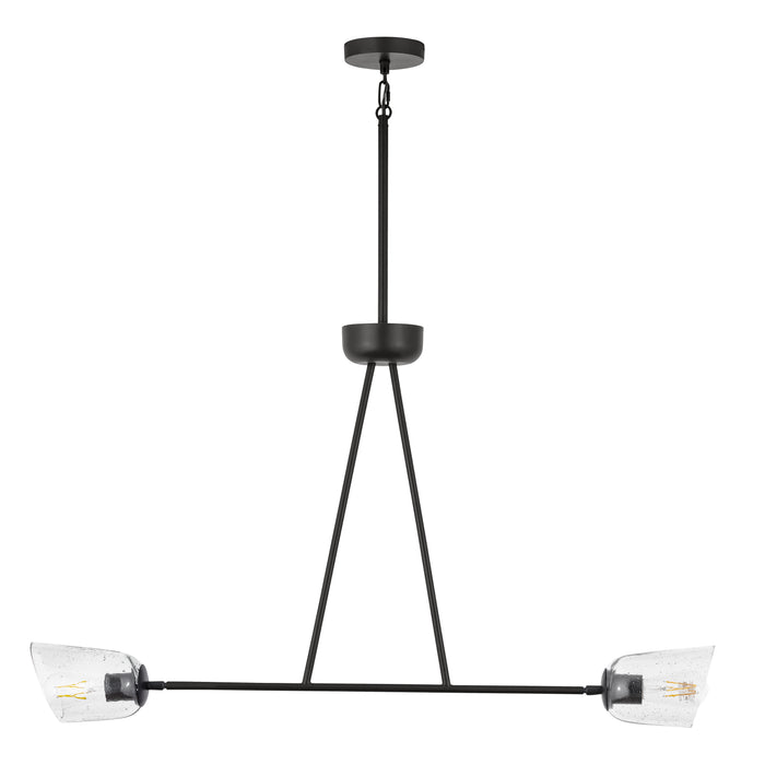 Maxim Keppe 2-Light Linear Pendant Model: 26262SSDBZ