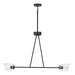 Maxim Keppe 2-Light Linear Pendant Model: 26262SSDBZ