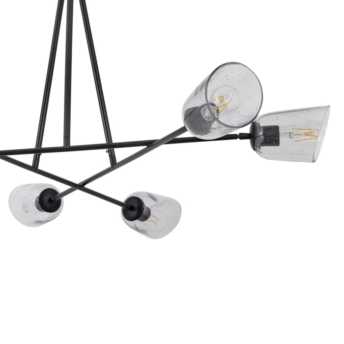 Maxim Keppe 6-Light Chandelier Model: 26266SSDBZ