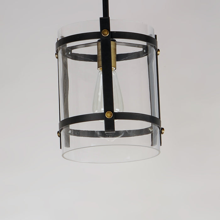 Maxim Capitol 1-Light Pendant Model: 2649BKAB