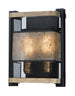 Maxim Boundry 2-Light Wall Sconce Model: 27562BKBWAB