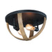 Maxim Compass 2-Light Flush Mount Model: 27570BWBK