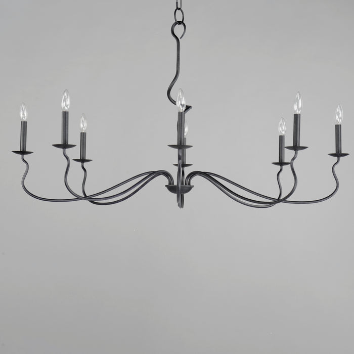 Maxim Padrona 8-Light Chandelier Model: 27708BO