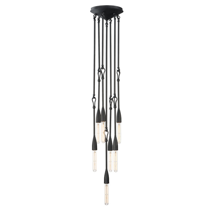 Maxim Pioneer 7-Light Pendant Model: 27716AR