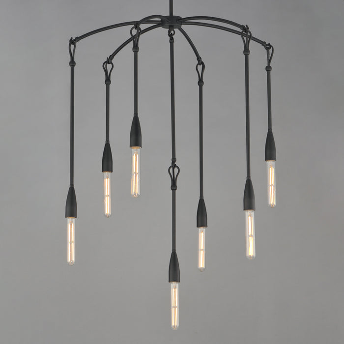 Maxim Pioneer 7-Light Chandelier Model: 27718AR