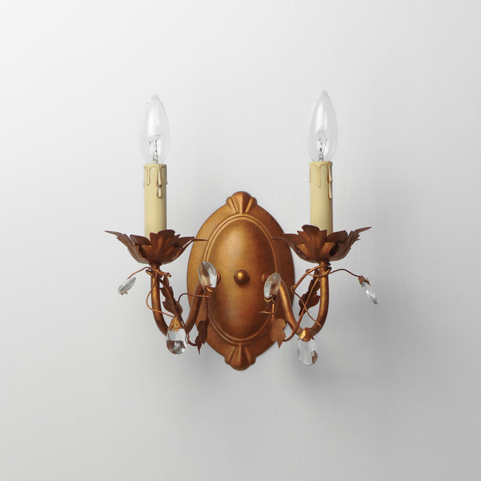 Maxim Elegante 2-Light Wall Sconce Model: 2857EG